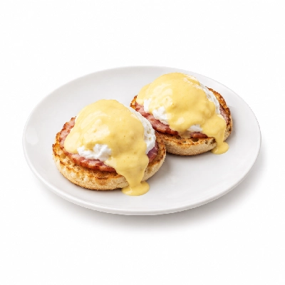 Bakers Square Benedicts Eggs (No Side)