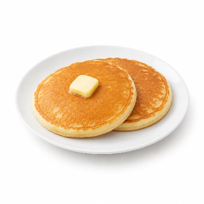 Bakers Square Bread Choices Buttermilk Pancakes 2 Each (with .5 Oz. Butter Blend)