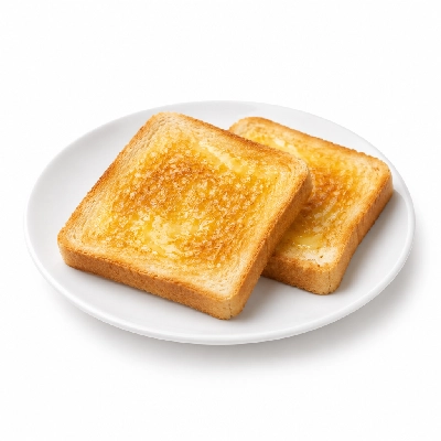 Bakers Square Bread Choices Toast 2 Slices White Buttered