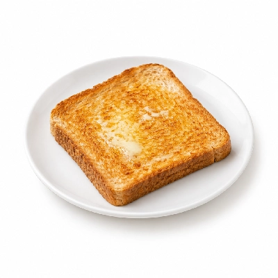 Bakers Square Bread Choices Toast Wheat Buttered
