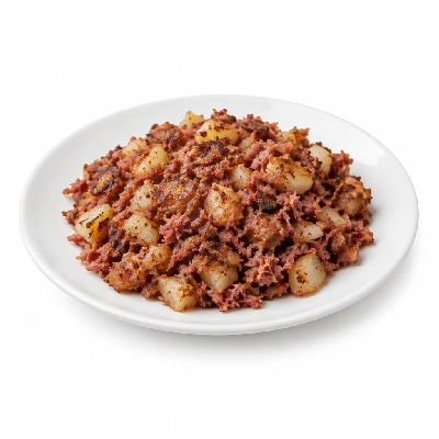 Bakers Square Breakfast Features Corned Beef Hash (No Bread)