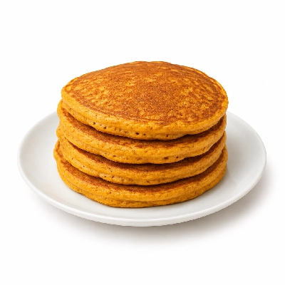 Bakers Square Breakfast Features Pumpkin Supreme Pancakes 2 Stack