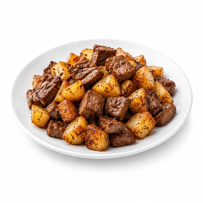 Bakers Square Breakfast Features Steak Tip Hash (No Bread)