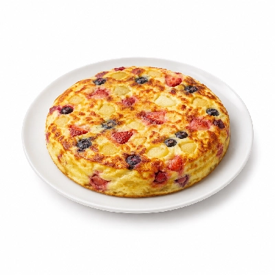 Bakers Square California Frittata Fresh Fruit (No Bread)