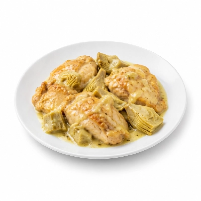 Bakers Square Chicken Lemon Artichoke Just Right Portion (No Side No Bread)