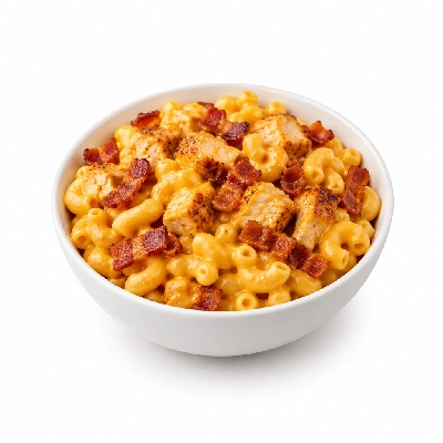 Bakers Square Dinners Deluxe Chicken Bacon Mac & Cheese Full (No Bread)