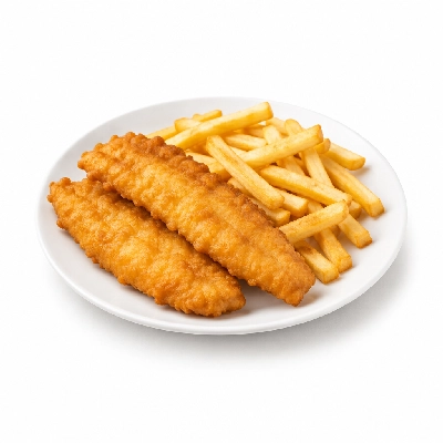 Bakers Square From the Sea Fish & Chips Just Right Portion (No Side No Bread)