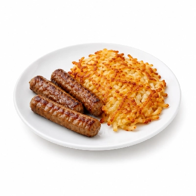Bakers Square Gluten Sensitive Menu Classic Breakfast Sausage Links Hash Browns