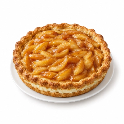 Bakers Square Pies French Apple Cream Cheese Pie Whole