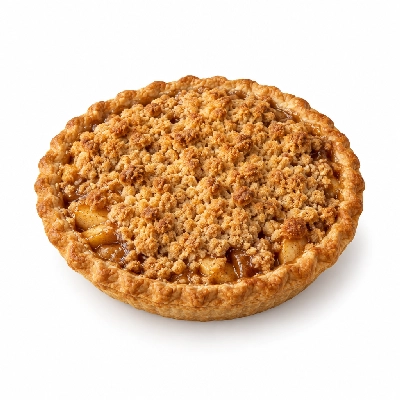 Bakers Square Pies Granny Smith Caramel Apple Crumble Pie Whole