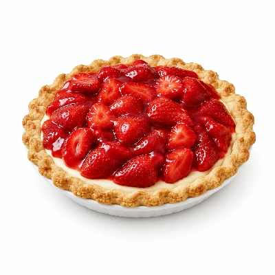 Bakers Square Pies Hawaiian Strawberry Pie Whole