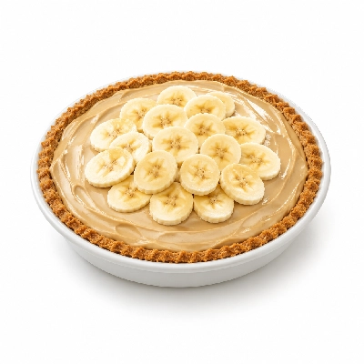 Bakers Square Pies Peanut Butter Banana Supreme Pie Whole