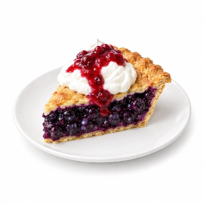 Bakers Square Pies Red White & Blueberry Pie