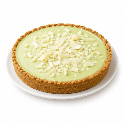 Bakers Square Pies White Chocolate Key Lime Pie Whole
