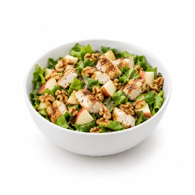 Bakers Square Salads Apple Walnut Chicken Lunch (No Dressing)