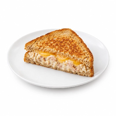 Bakers Square Sandwiches Albacore Tuna Melt on Wheat Half