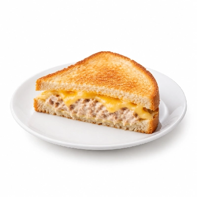 Bakers Square Sandwiches Albacore Tuna Melt on White Half