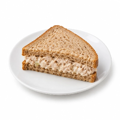 Bakers Square Sandwiches Albacore Tuna Salad on Wheat Half