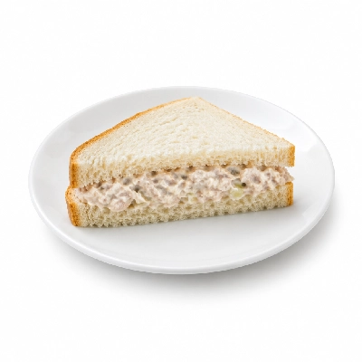 Bakers Square Sandwiches Albacore Tuna Salad on White Half