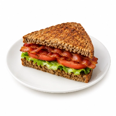 Bakers Square Sandwiches Bacon Lover's BLT on Rye Half