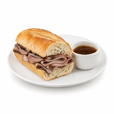 Bakers Square Sandwiches Classic French Dip Half