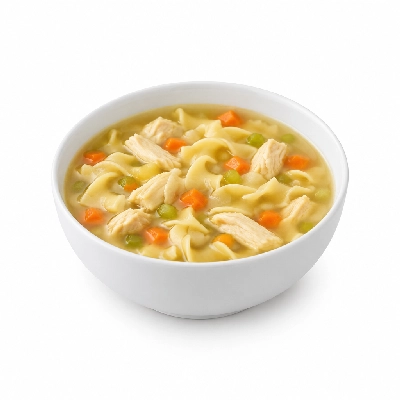 Bakers Square Soups Chicken Noodle Cup with Crackers