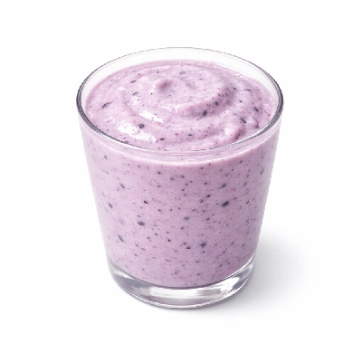 Banana blueberry smoothie