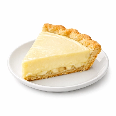 Banana cream pie made from no bake mix