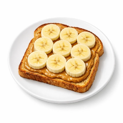 Banana on Almond Butter Toast