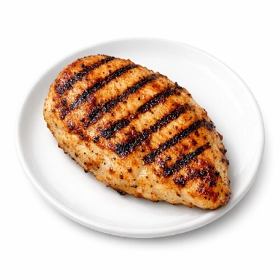 Barbecued chicken cutlet