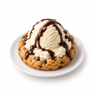 Barro's Pizza Dessert Cookie Sundae
