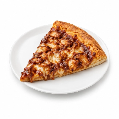 Barro's Pizza Pizza Byo Sauce BBQ Large Slice