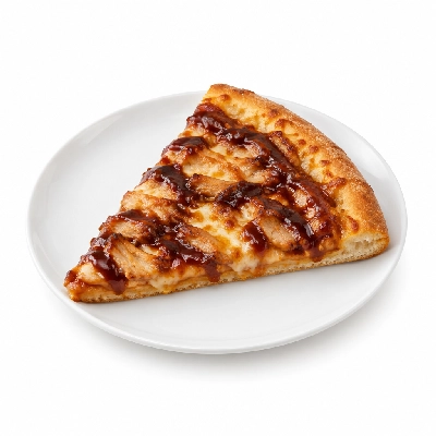 Barro's Pizza Pizza Byo Sauce BBQ Medium Slice