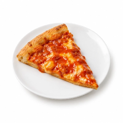 Barro's Pizza Pizza Byo Sauce Hot Wing Medium Slice