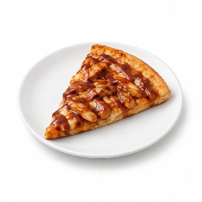 Barro's Pizza Pizza Byo Sauce Teriyaki Gluten Free Slice