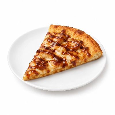 Barro's Pizza Pizza Byo Sauce Teriyaki Medium Slice