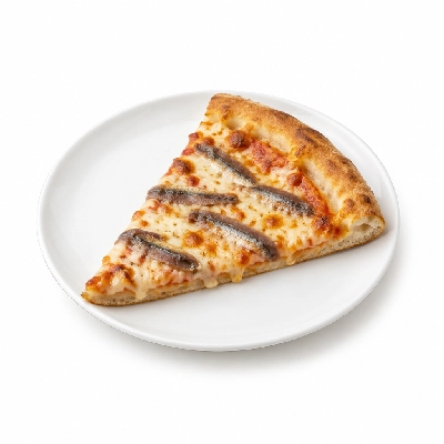 Barro's Pizza Pizza Byo Topping Anchovy Medium Slice