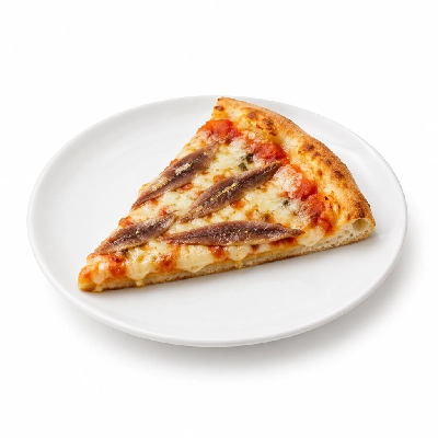 Barro's Pizza Pizza Byo Topping Anchovy Small Slice
