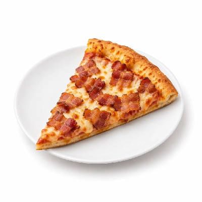 Barro's Pizza Pizza Byo Topping Bacon Large Slice