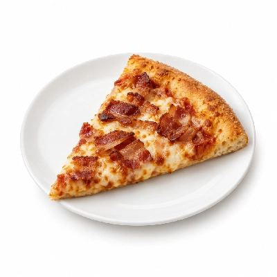 Barro's Pizza Pizza Byo Topping Bacon Medium Slice