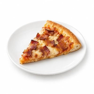 Barro's Pizza Pizza Byo Topping Bacon Small Slice