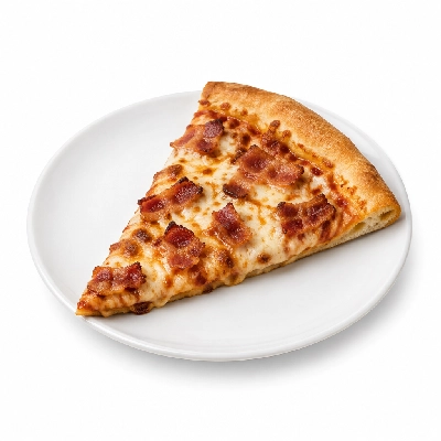 Barro's Pizza Pizza Byo Topping Bacon XL Slice