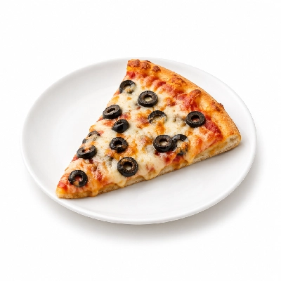 Barro's Pizza Pizza Byo Topping Black Olive Gluten Free Slice