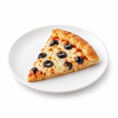 Barro's Pizza Pizza Byo Topping Black Olive Mini Slice