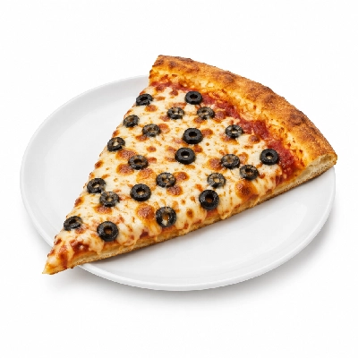 Barro's Pizza Pizza Byo Topping Black Olive XL Slice