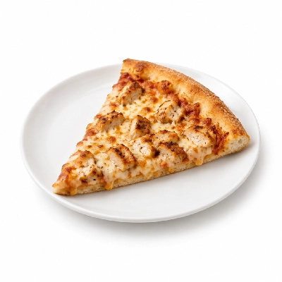 Barro's Pizza Pizza Byo Topping Chicken Medium Slice