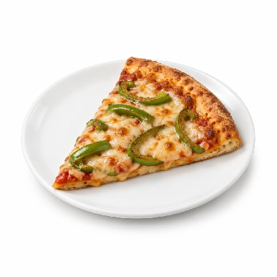 Barro's Pizza Pizza Byo Topping Green Pepper Gluten Free Slice