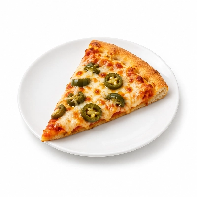 Barro's Pizza Pizza Byo Topping Jalapeno Gluten Free Slice