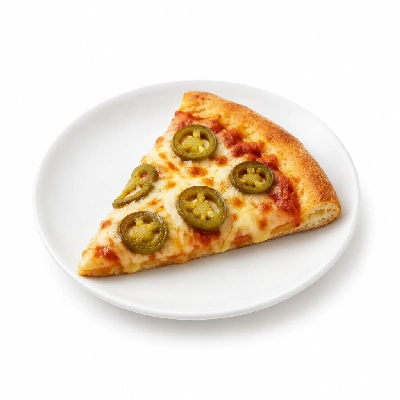 Barro's Pizza Pizza Byo Topping Jalapeno Small Slice