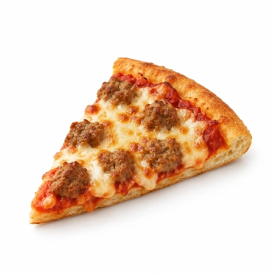 Barro's Pizza Pizza Byo Topping Meatball Mini Slice